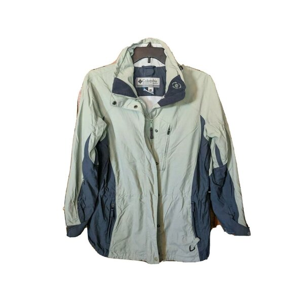 Columbia Sportswear Core Interchange Jacket Blue No Hood No Lining Coat Sz Large - Picture 1 of 9